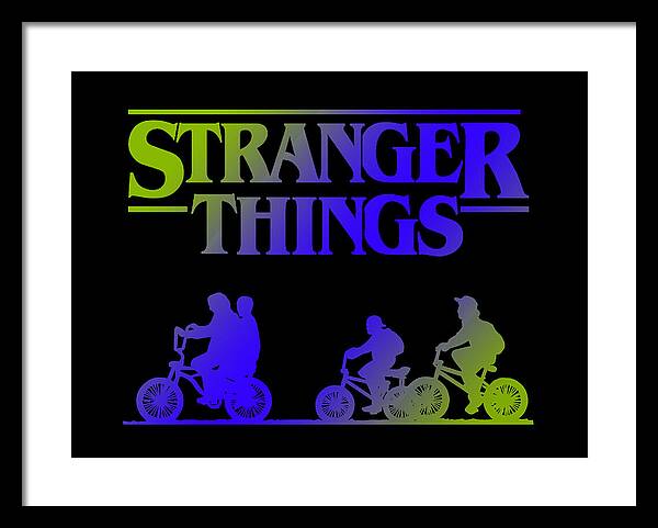 Stranger Kids - Framed Print