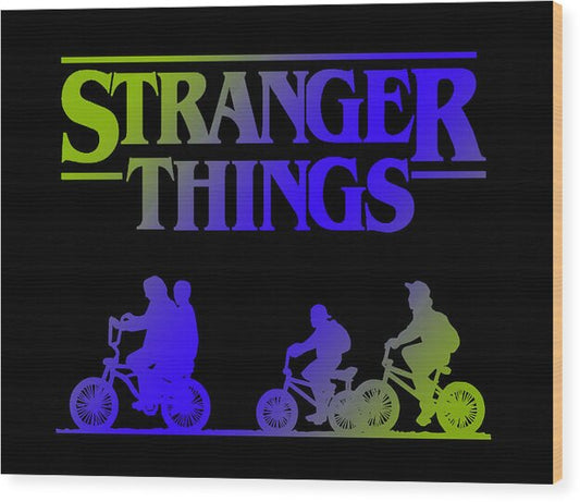 Stranger Kids - Wood Print
