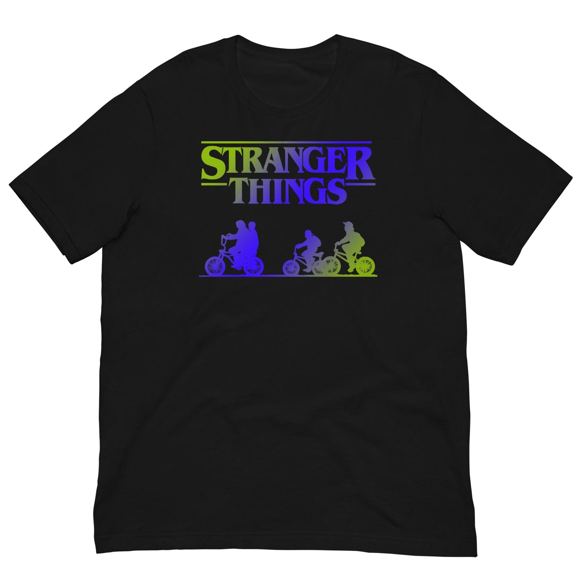 Stranger Things Retro T-shirt Black / XS