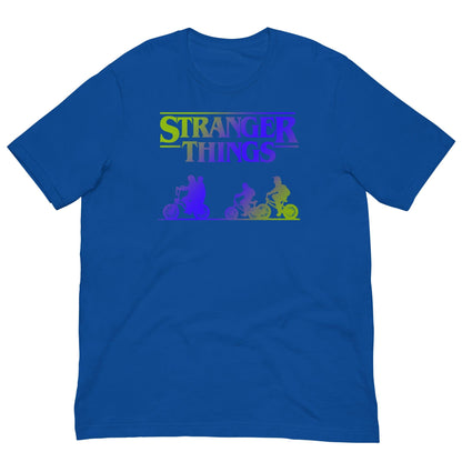 Stranger Things Retro T-shirt True Royal / S