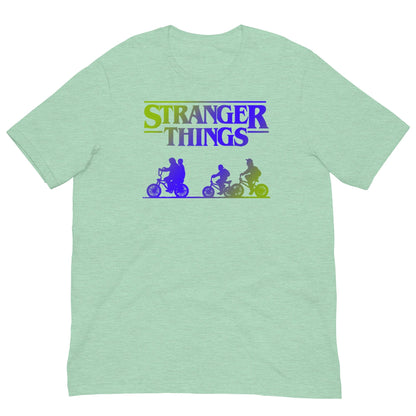 Stranger Things Retro T-shirt Heather Prism Mint / XS