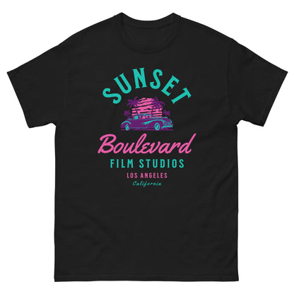 Sunset Boulevard Film Studios T-shirt Black / S