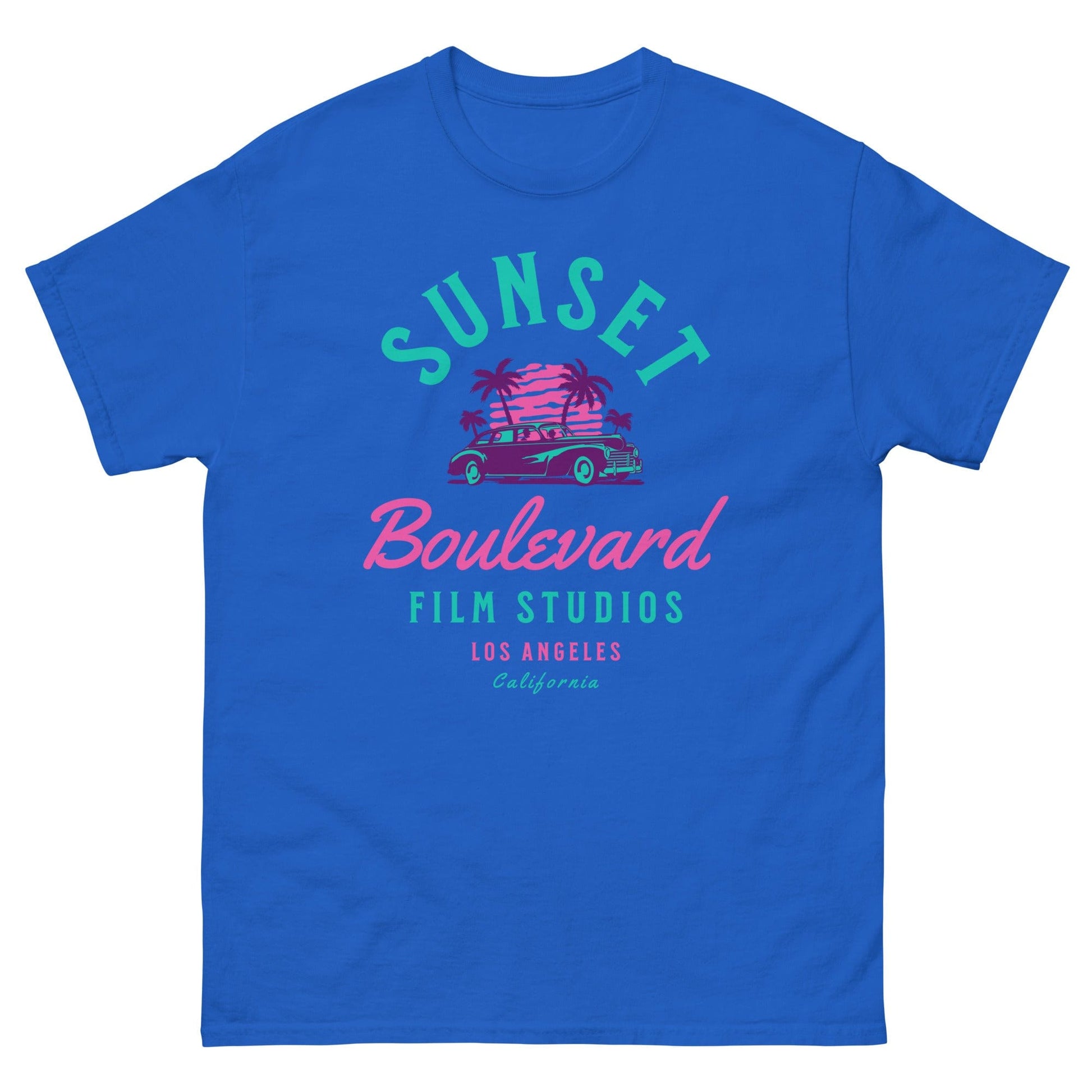 Sunset Boulevard Film Studios T-shirt Royal / S