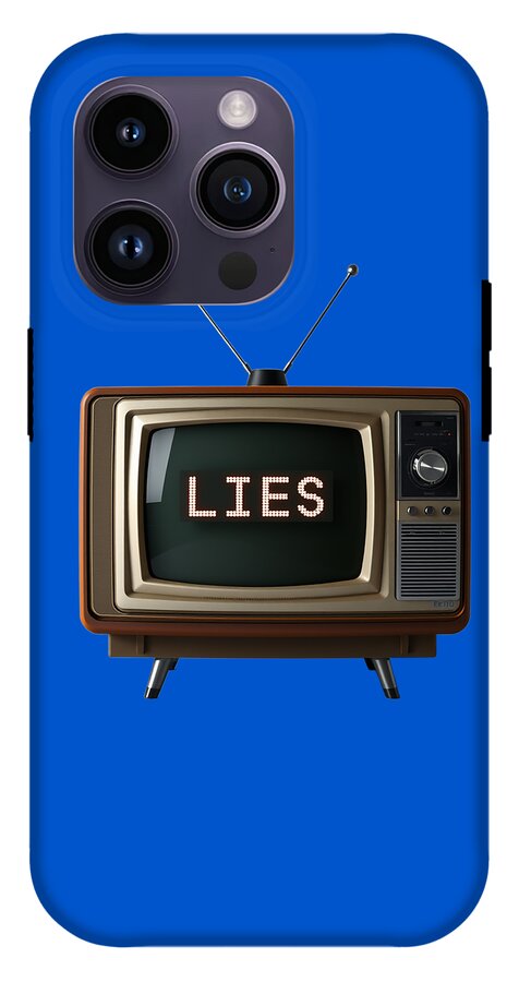Television Lies - Phone Case
