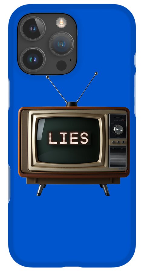 Television Lies - Phone Case