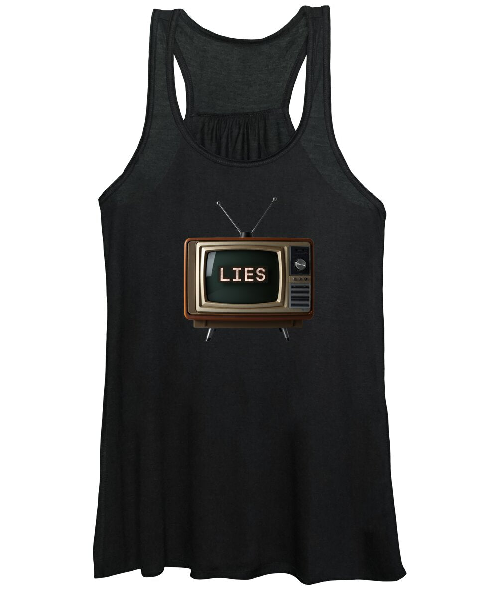 Television Lies - Women's Tank Top