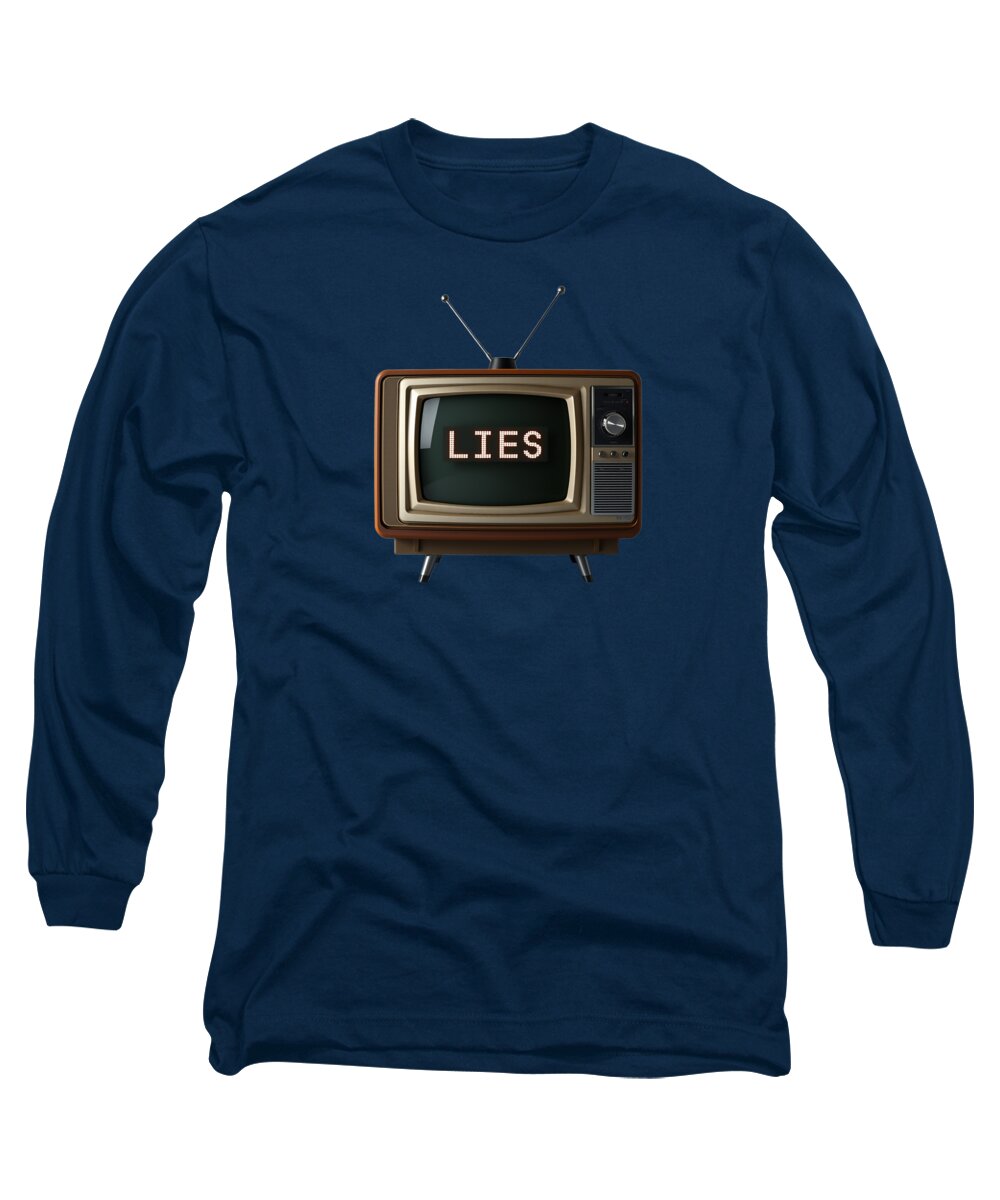 Television Lies - Long Sleeve T-Shirt