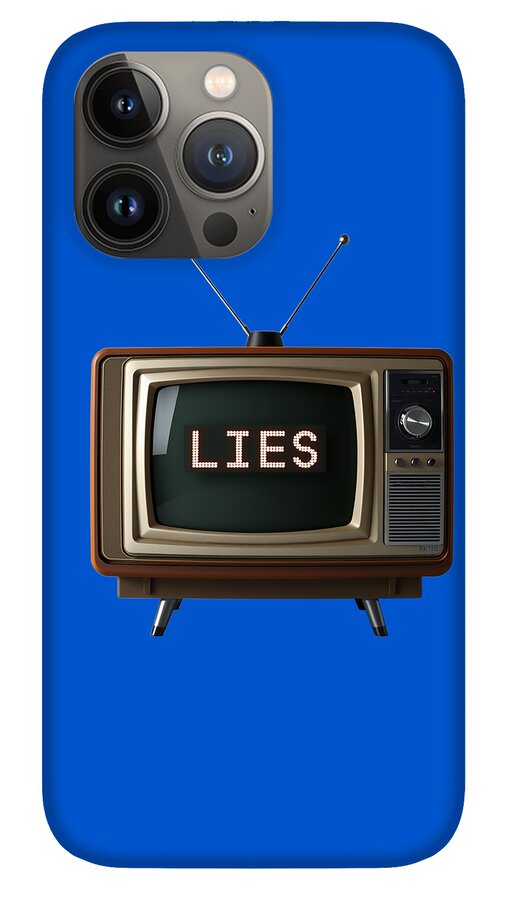 Television Lies - Phone Case