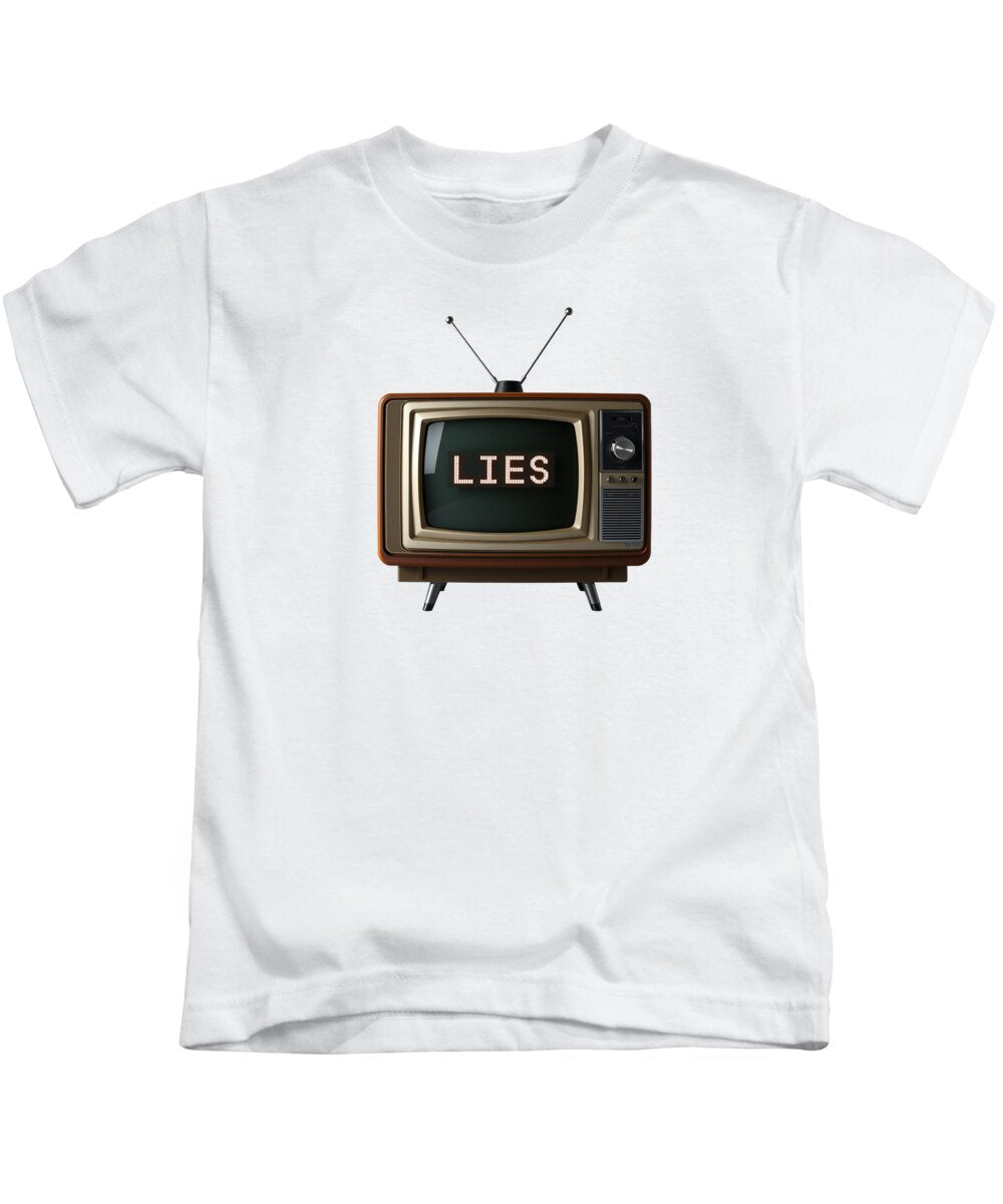 Television Lies - Kids T-Shirt