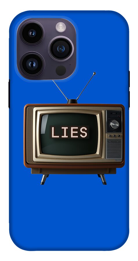 Television Lies - Phone Case