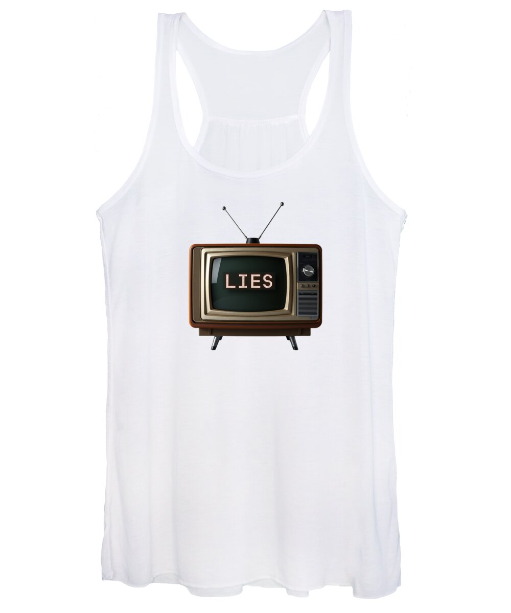 Television Lies - Women's Tank Top