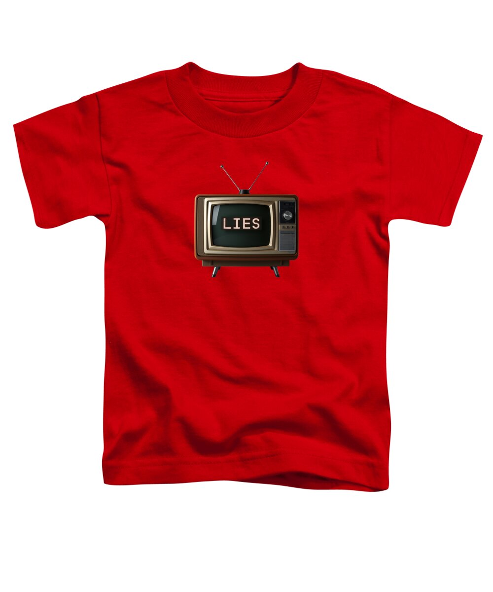 Television Lies - Toddler T-Shirt