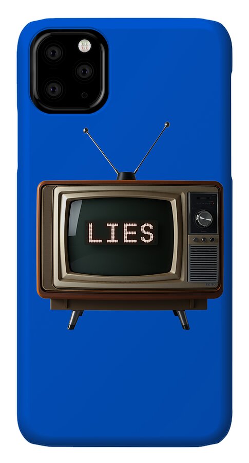 Television Lies - Phone Case