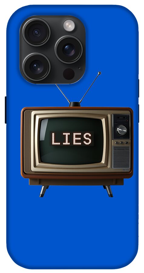 Television Lies - Phone Case