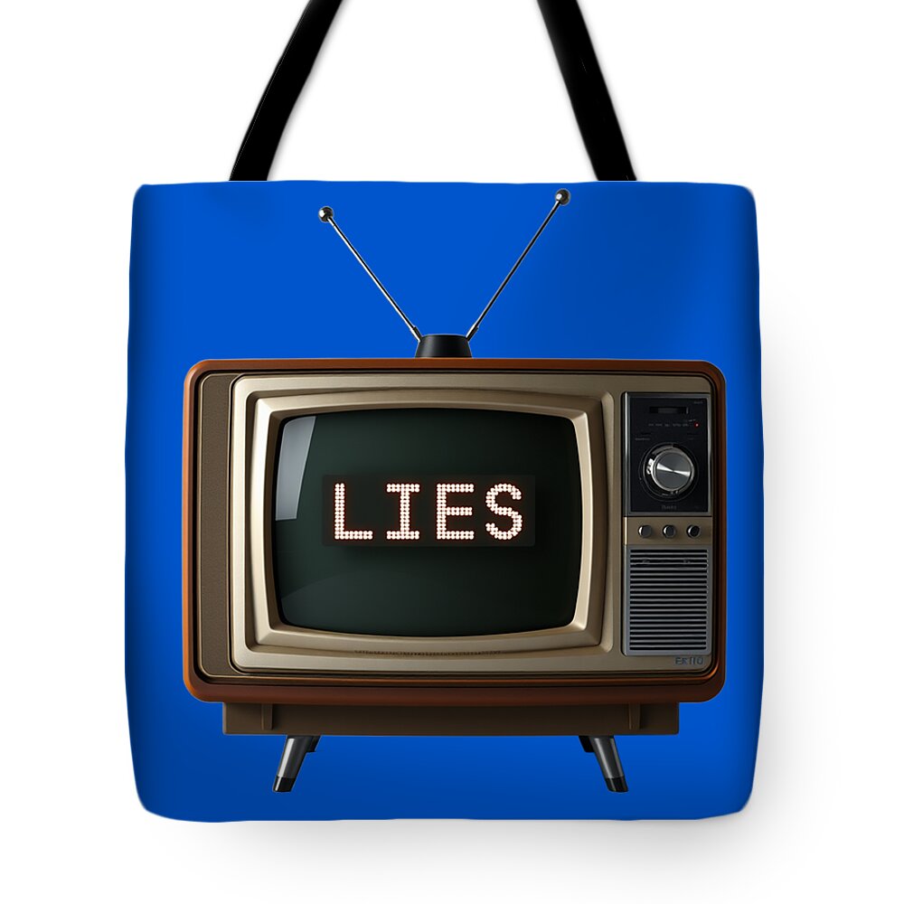 Television Lies - Tote Bag
