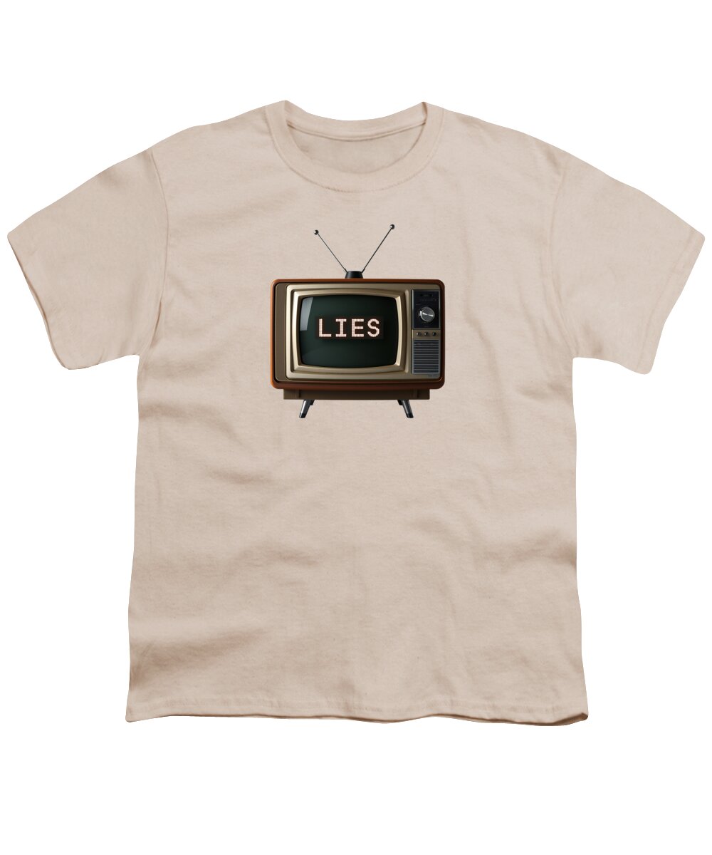 Television Lies - Youth T-Shirt