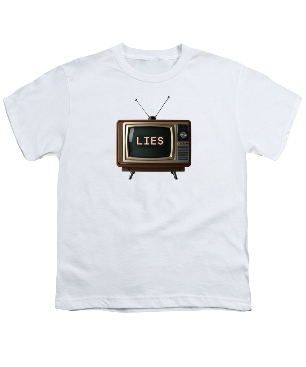 Television Lies - Youth T-Shirt