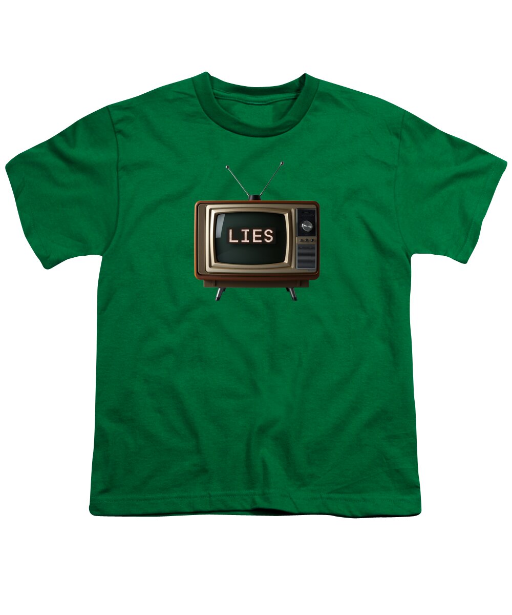 Television Lies - Youth T-Shirt