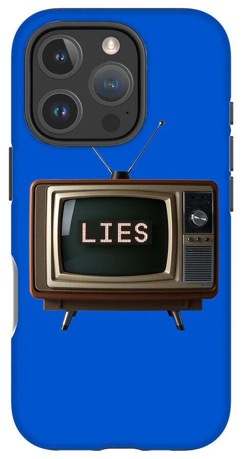 Television Lies - Phone Case