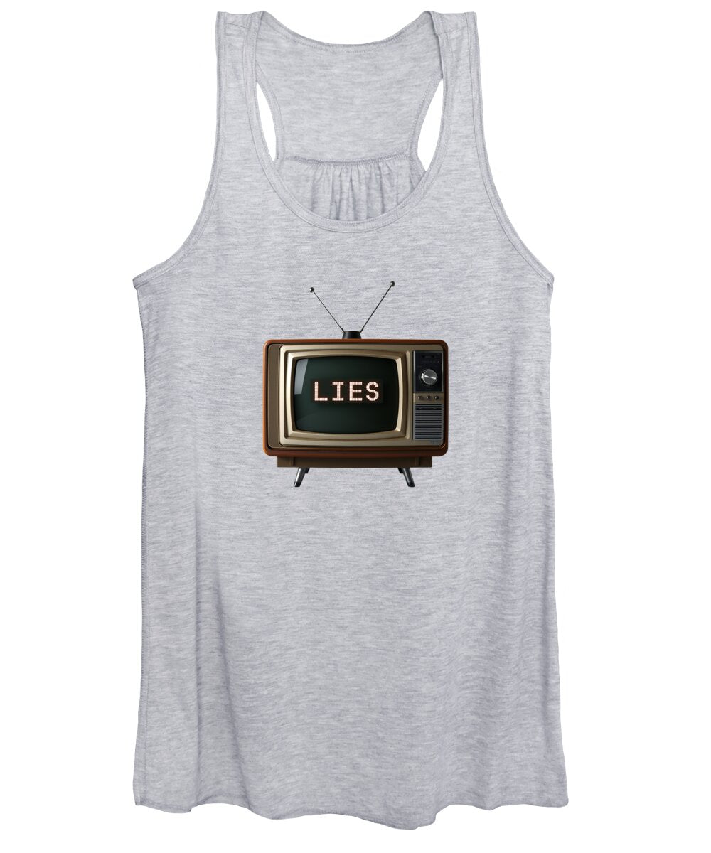 Television Lies - Women's Tank Top