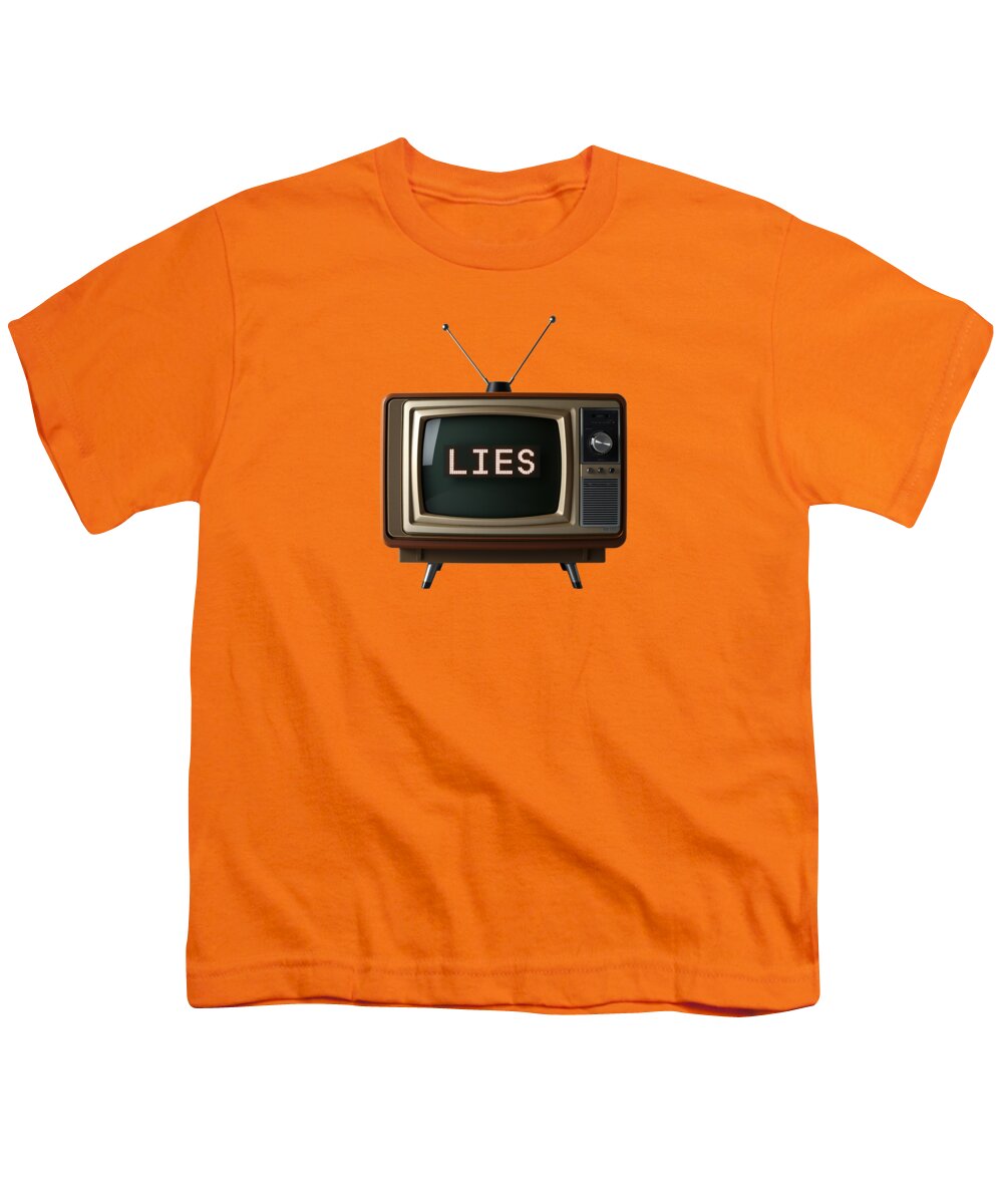 Television Lies - Youth T-Shirt