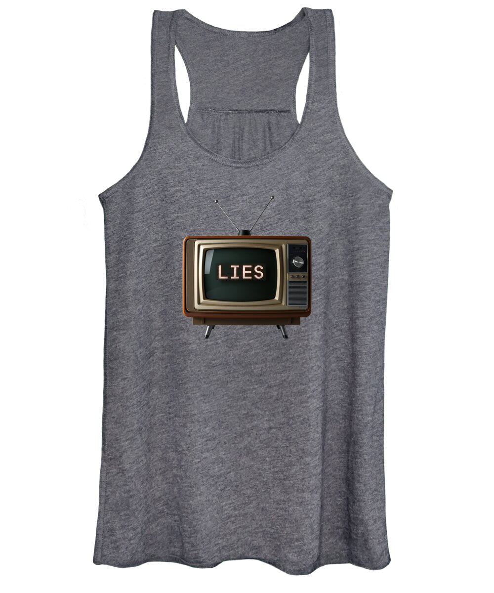Television Lies - Women's Tank Top