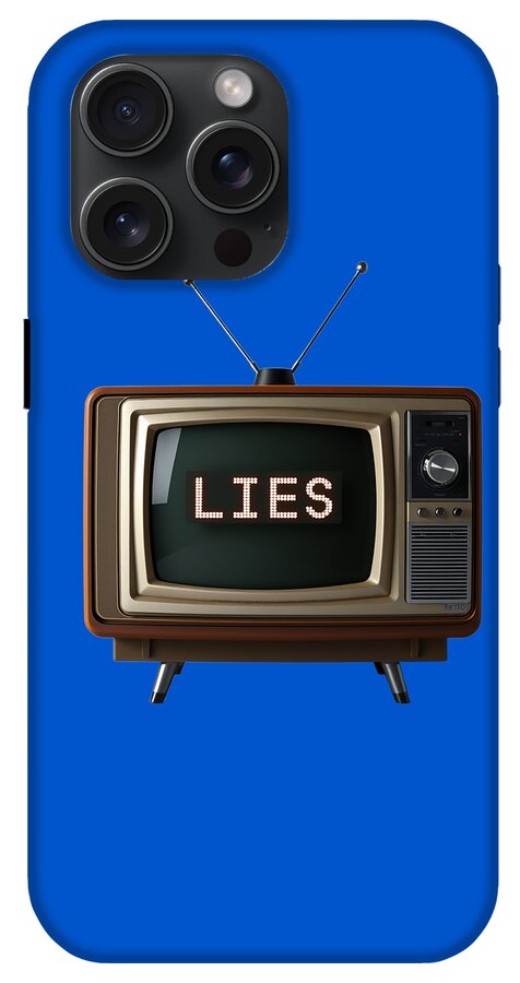 Television Lies - Phone Case