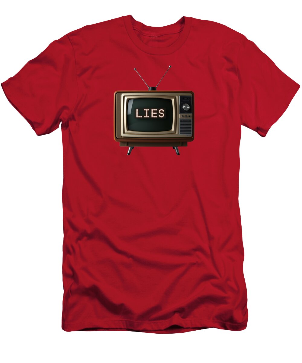 Television Lies - T-Shirt