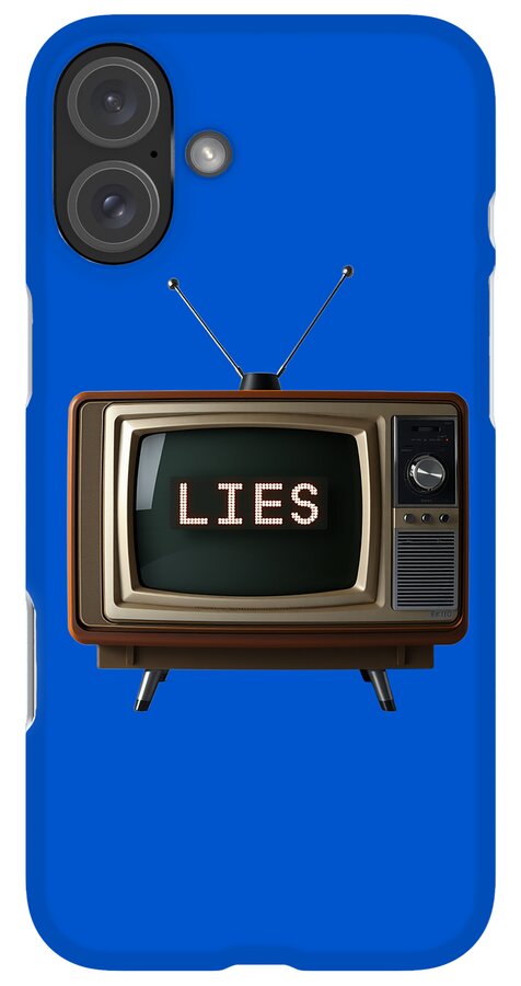 Television Lies - Phone Case