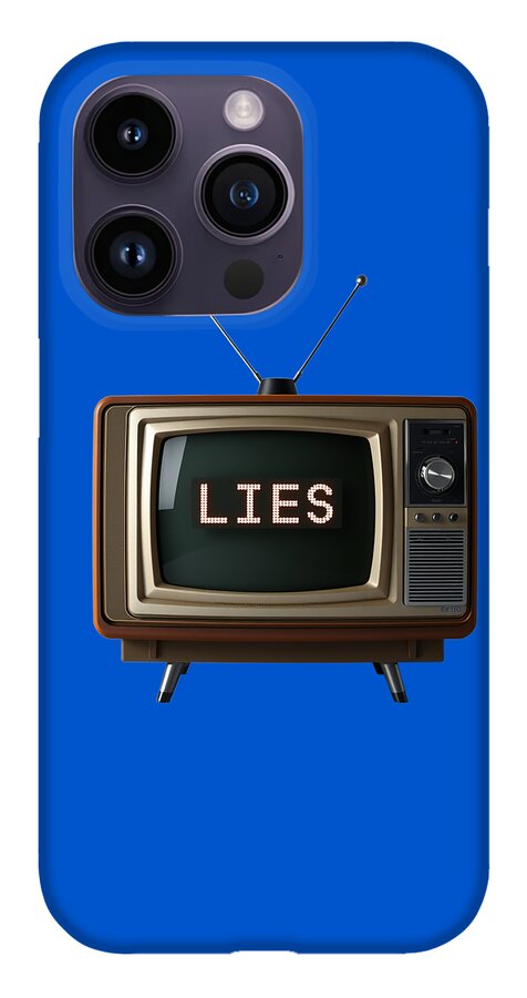 Television Lies - Phone Case