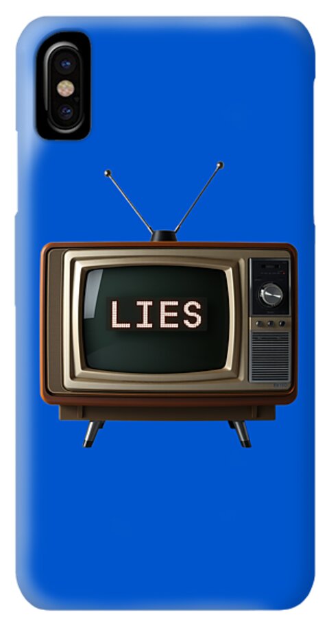 Television Lies - Phone Case