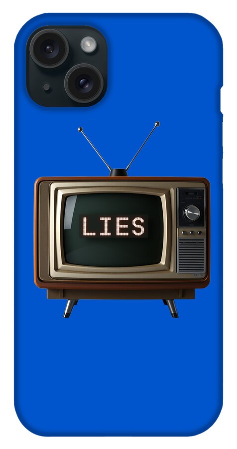 Television Lies - Phone Case
