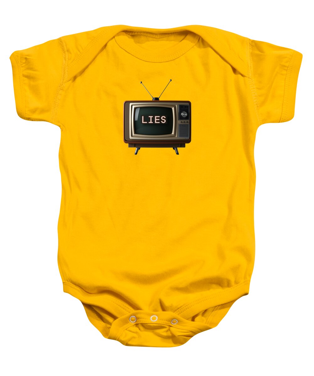 Television Lies - Baby Onesie