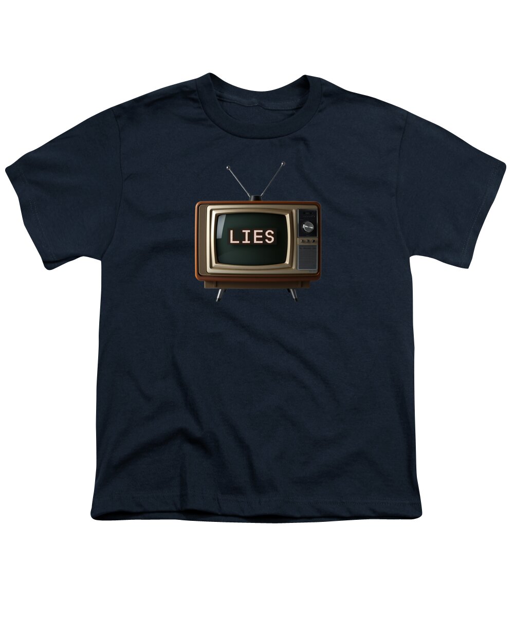 Television Lies - Youth T-Shirt