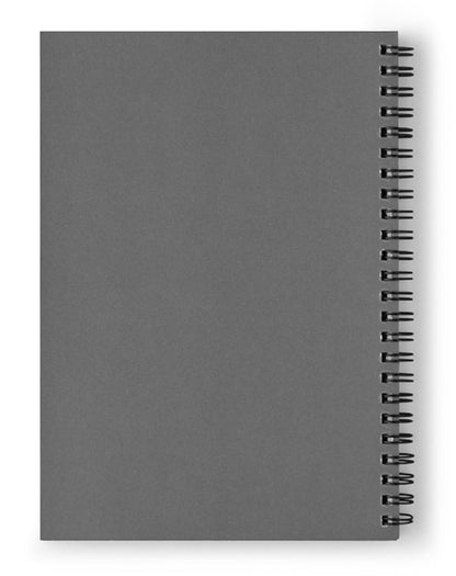 Halloween Town Taxi Stop - Spiral Notebook