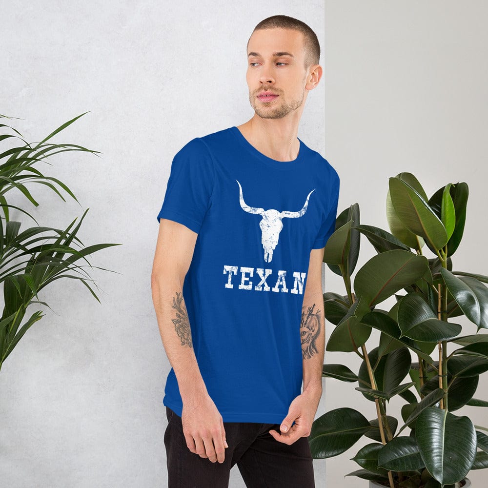 Texan Bull Skull T-shirt