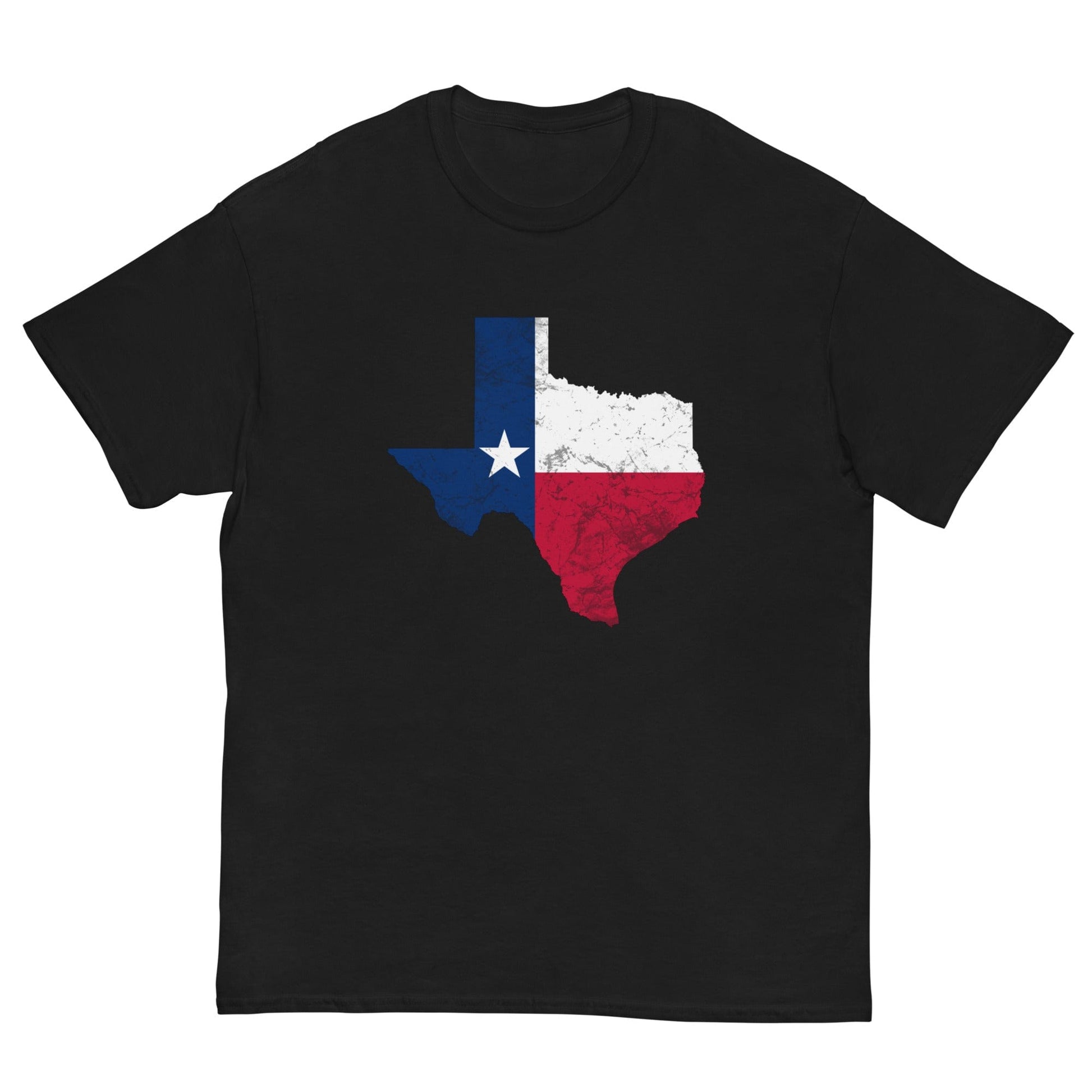 Texas State Flag T-shirt Black / S