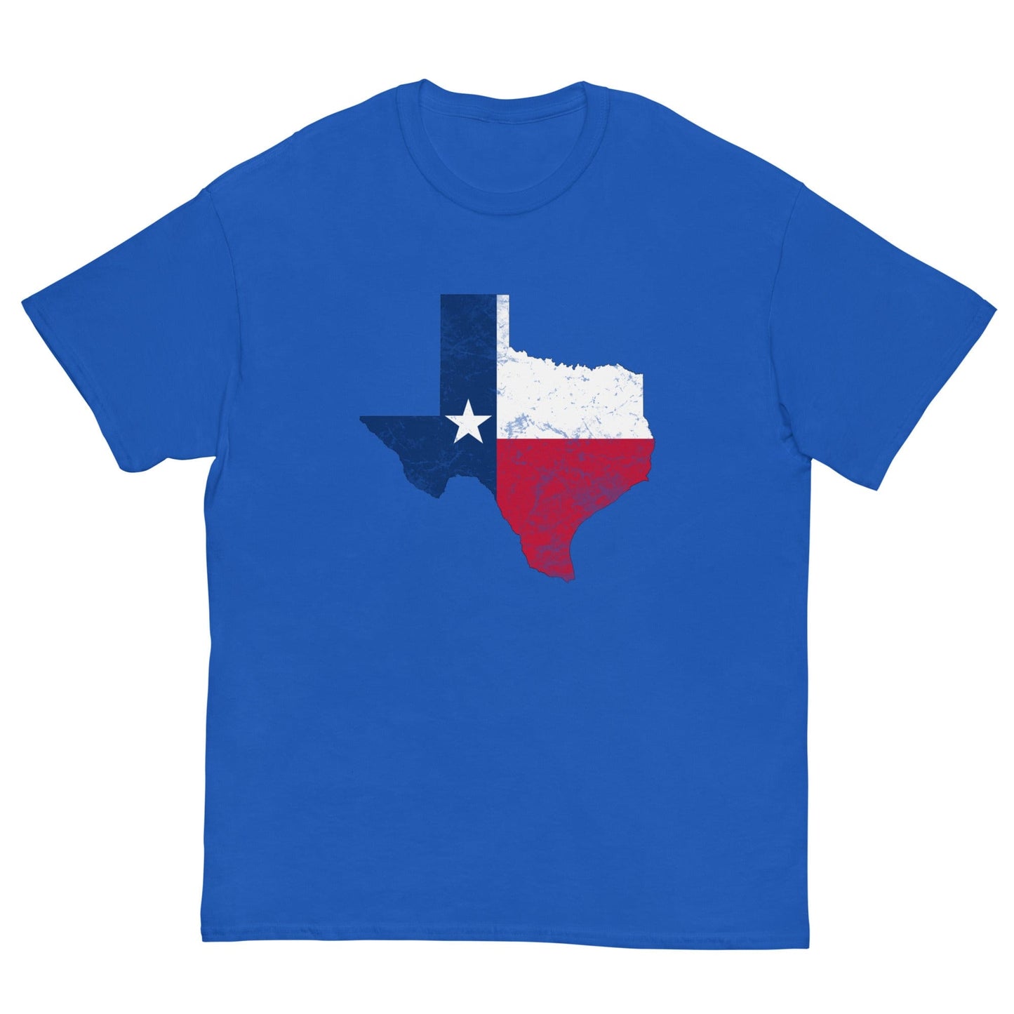 Texas State Flag T-shirt Royal / S