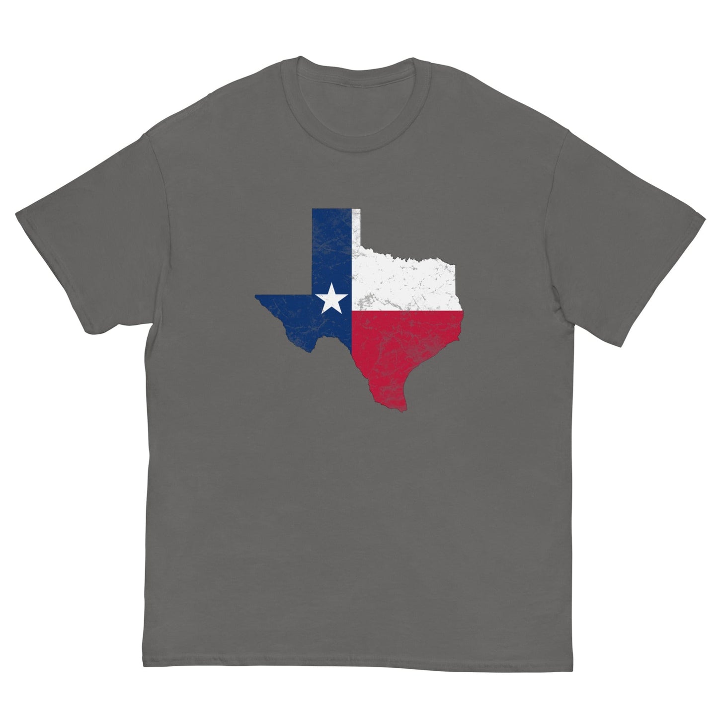 Texas State Flag T-shirt Charcoal / S
