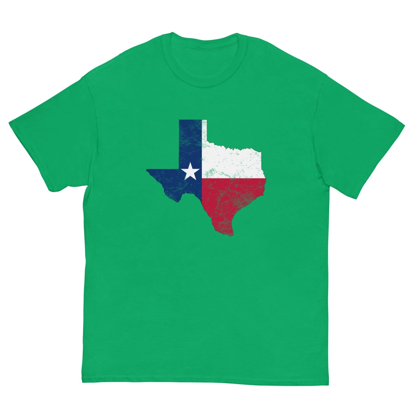 Texas State Flag T-shirt Irish Green / S