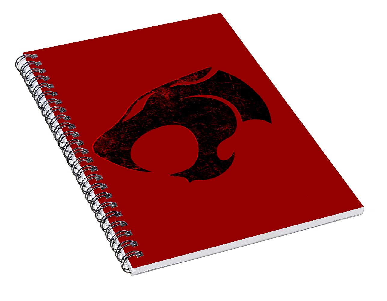 Thundera Distressed Thundercats Sign - Spiral Notebook