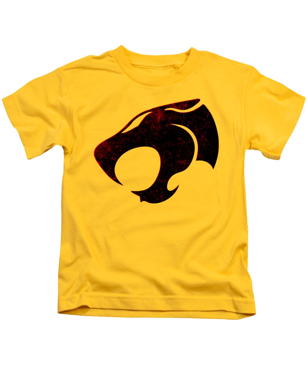 Thundera Distressed Thundercats Sign - Kids T-Shirt