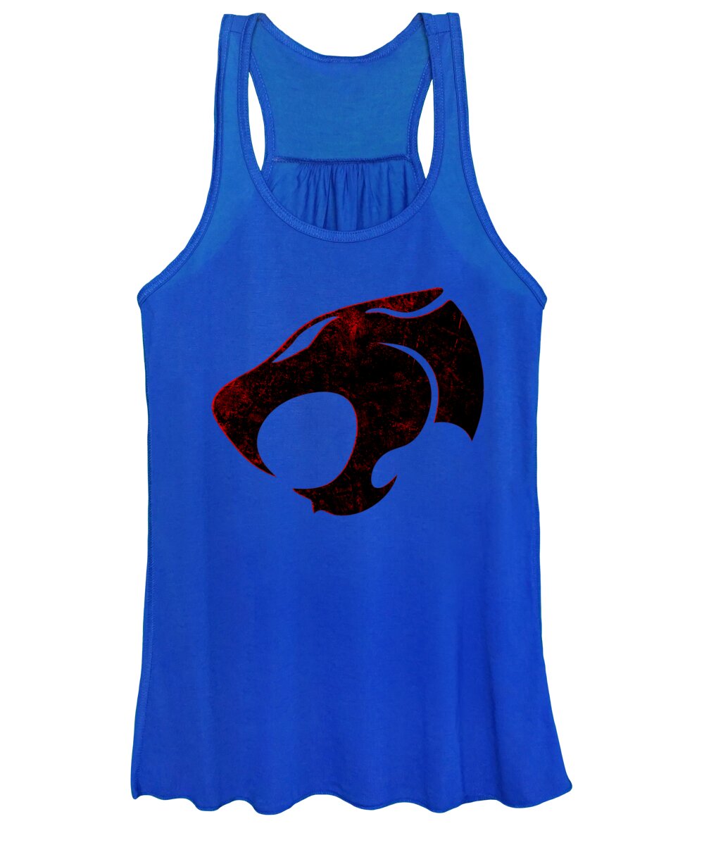 Thundera Distressed Thundercats Sign - Women's Tank Top