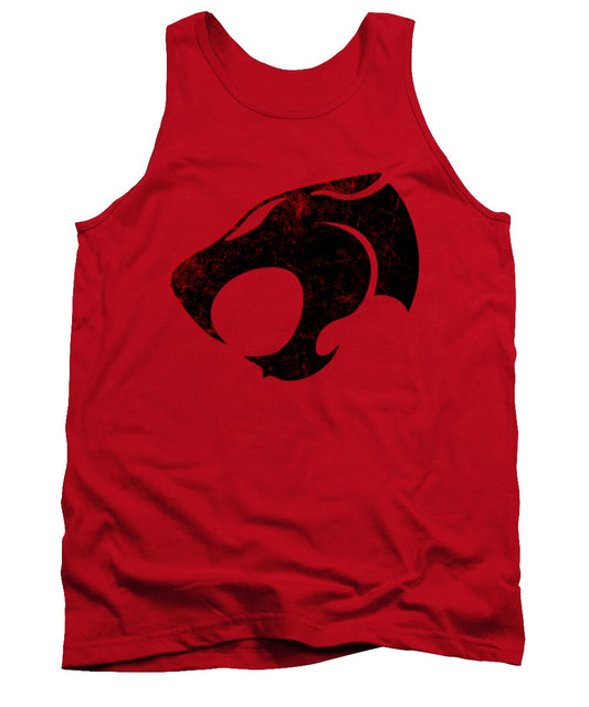 Thundera Distressed Thundercats Sign - Tank Top