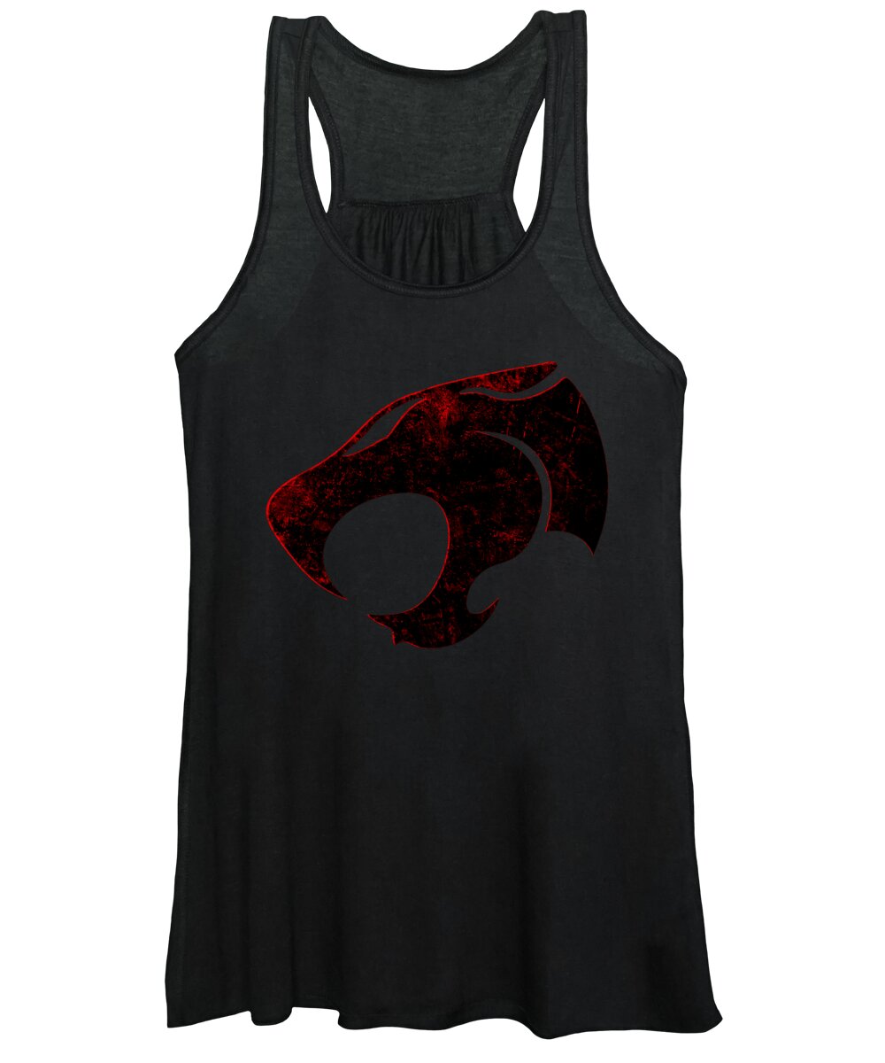 Thundera Distressed Thundercats Sign - Women's Tank Top