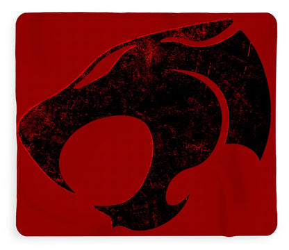 Thundera Distressed Thundercats Sign - Blanket