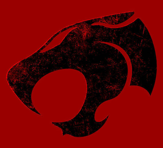 Thundera Distressed Thundercats Sign - Art Print
