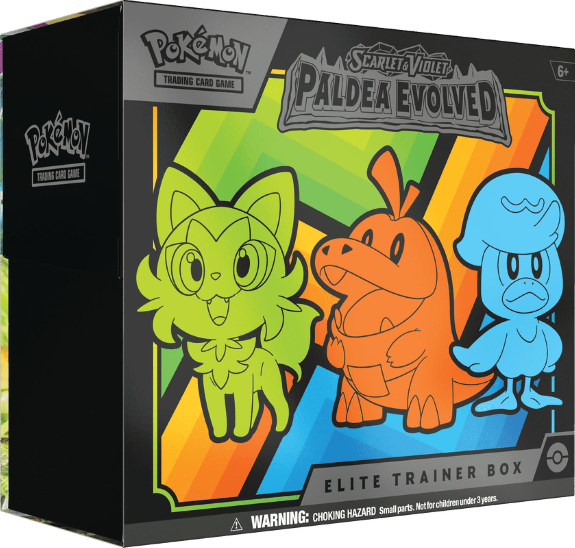 Trading Card Games Scarlet & Violet 2 Paldea Evolved Elite Trainer Box - 9 Pokémon TCG: Scarlet & Violet—Paldea Evolved Booster Packs