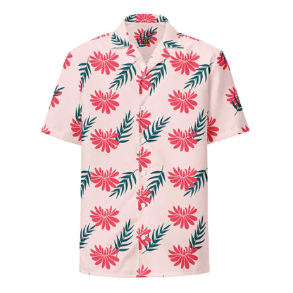 Tropical Flowers short sleeve Shirt 2XS