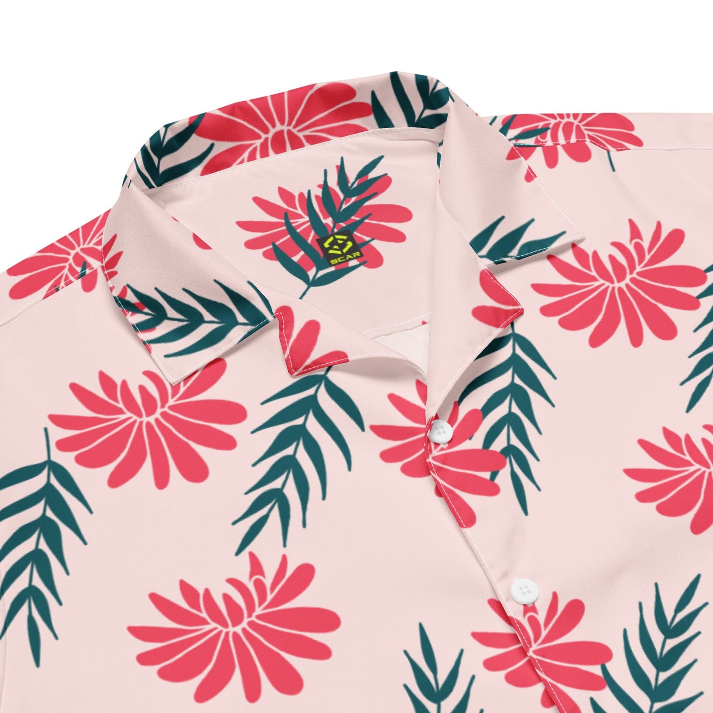 Tropical Flowers short sleeve Shirt